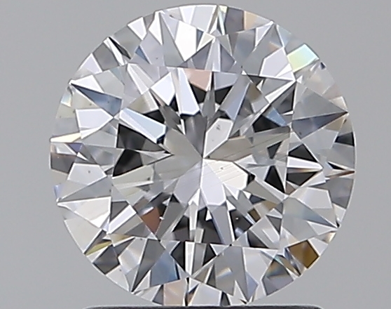 1.51 CaratD-VS2 EX Cut Round Diamond