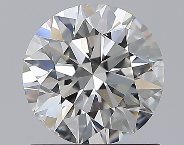 1 CaratH-SI1 EX Cut Round Diamond