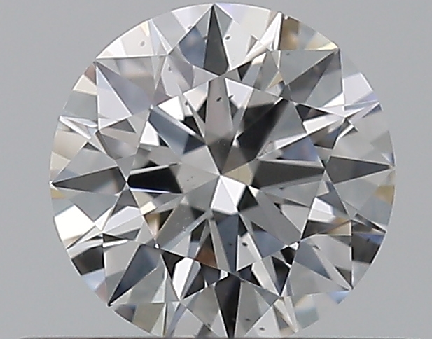 0.43 CaratD-SI1 EX Cut Round Diamond