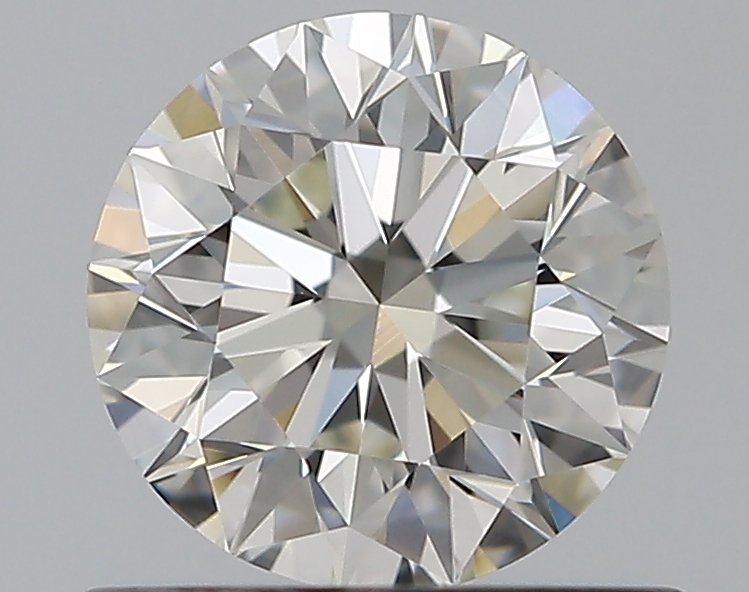 0.72 CaratJ-VS2 EX Cut Round Diamond