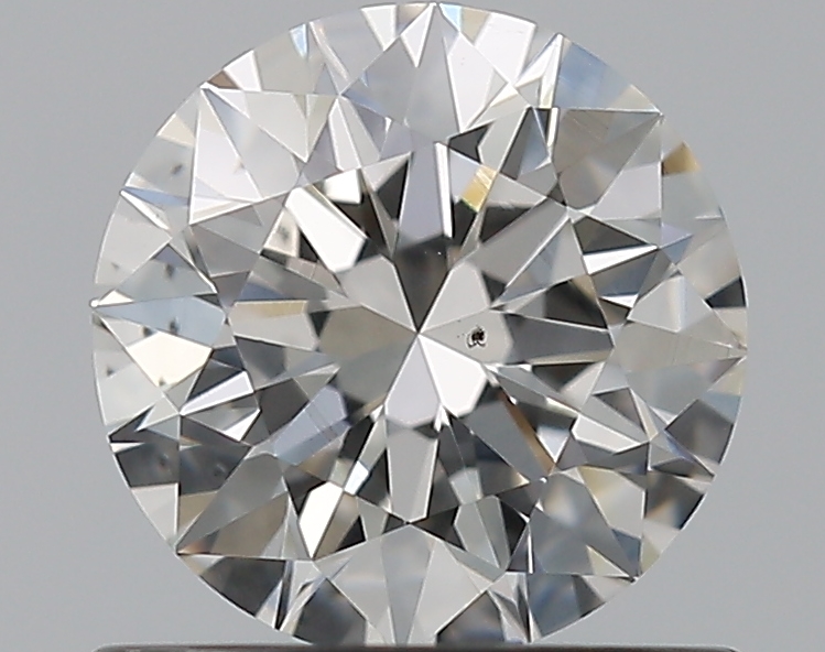 0.8 CaratF-SI1 EX Cut Round Diamond