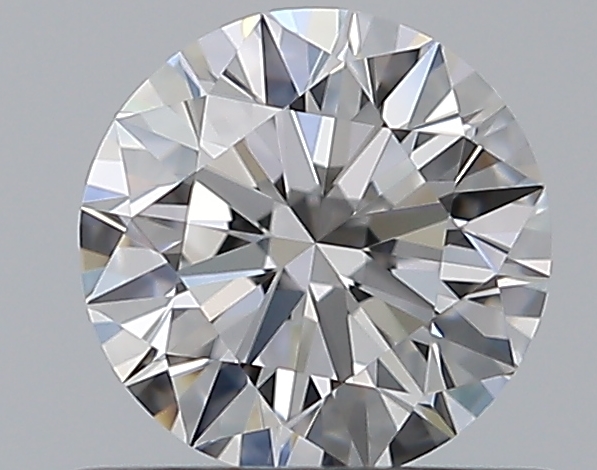 0.56 CaratD-IF EX Cut Round Diamond