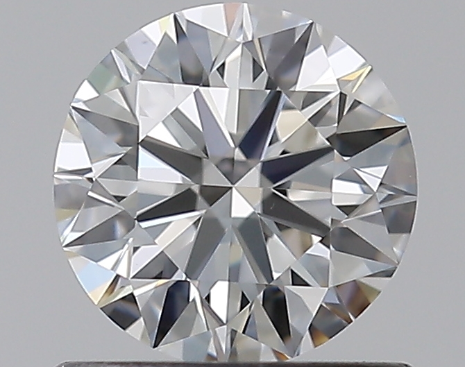 0.7 CaratF-VS1 EX Cut Round Diamond