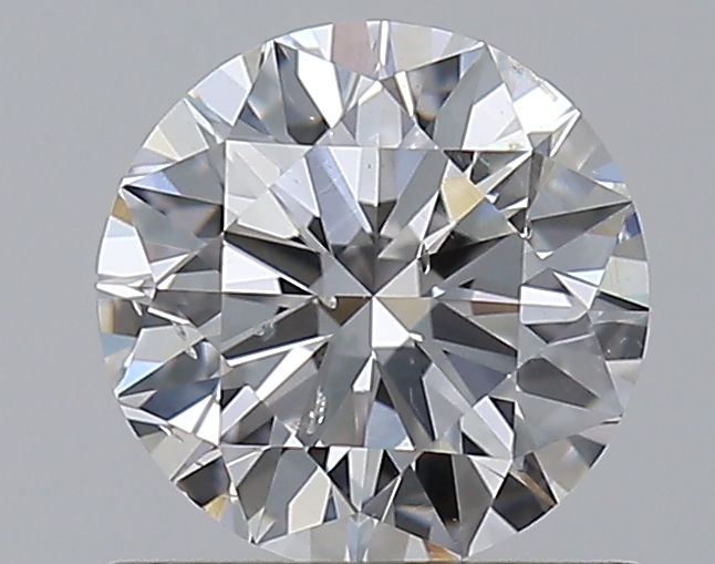 0.8 CaratF-SI2 EX Cut Round Diamond