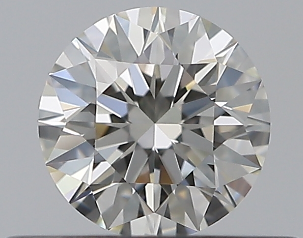 0.37 CaratI-VVS2 EX Cut Round Diamond