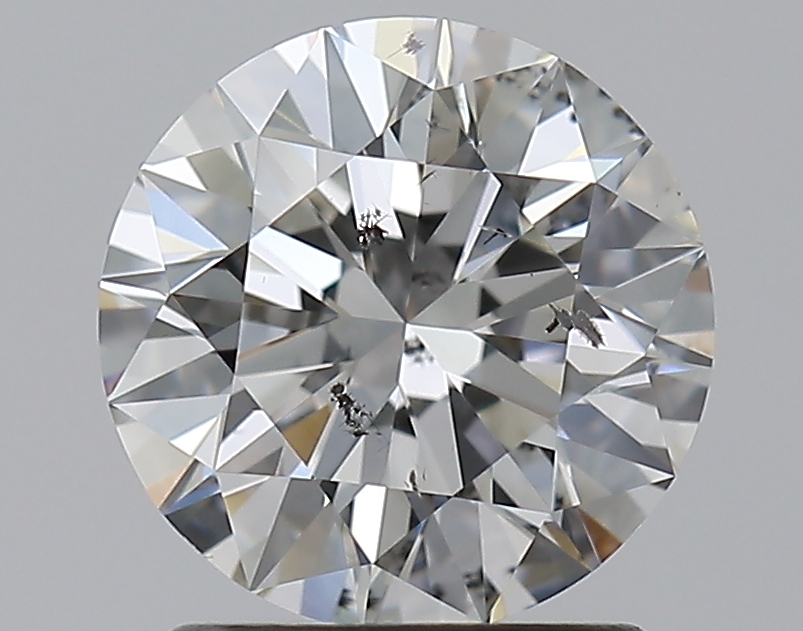 1.5 CaratH-SI2 EX Cut Round Diamond