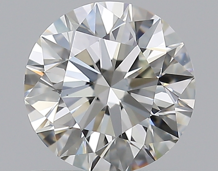 0.8 CaratJ-VS2 EX Cut Round Diamond