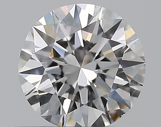 0.5 CaratD-VS1 EX Cut Round Diamond