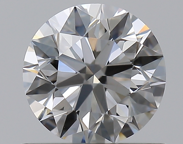0.7 CaratE-VS1 EX Cut Round Diamond