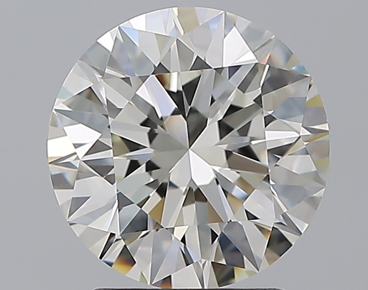 2.5 CaratJ-VS1 EX Cut Round Diamond