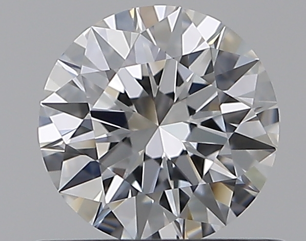0.58 CaratE-IF EX Cut Round Diamond