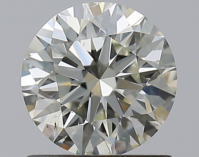 0.93 CaratL-SI1 EX Cut Round Diamond