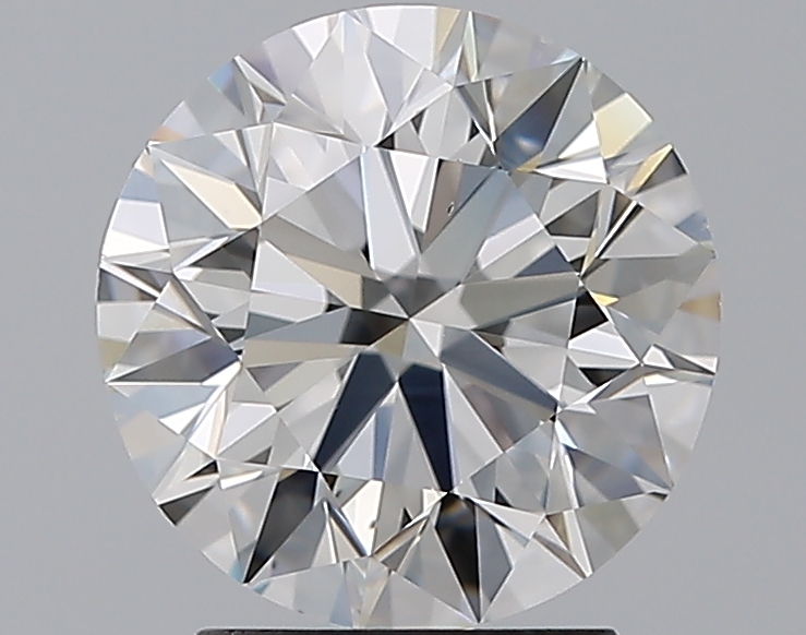 2.6 CaratG-VS2 EX Cut Round Diamond