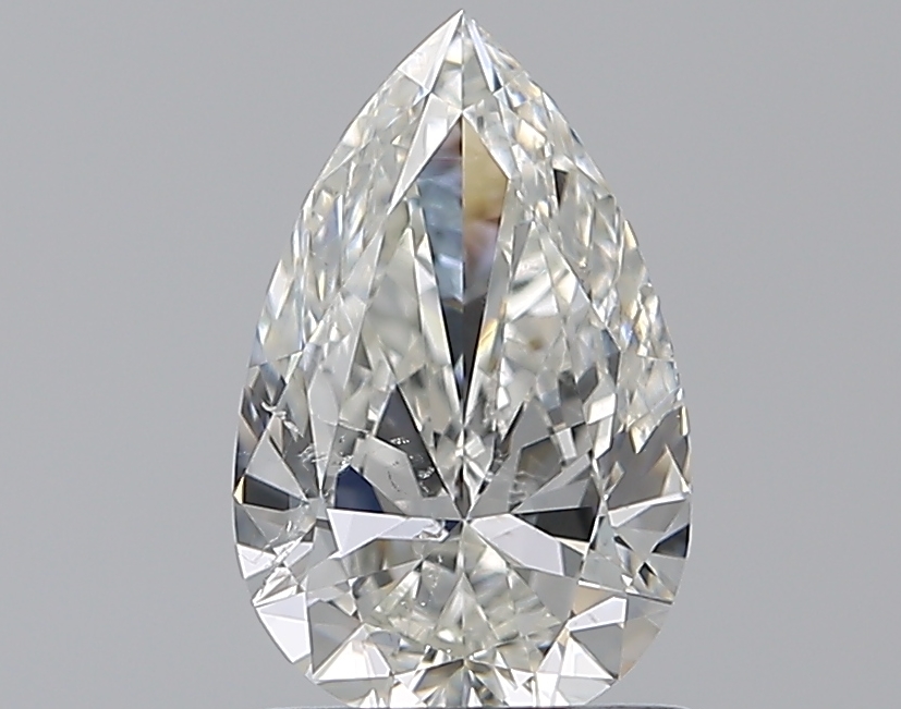 1 CaratH-SI2 - Cut Pear Diamond