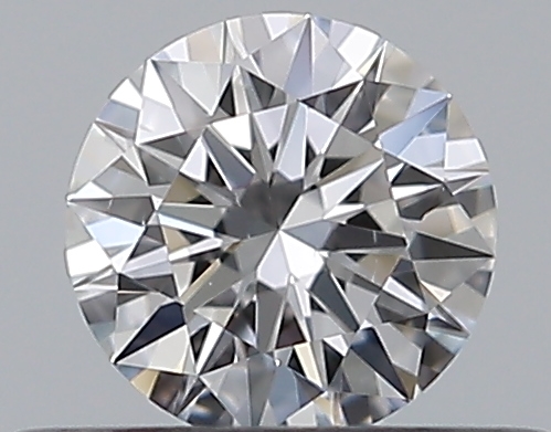 0.31 CaratD-VS2 EX Cut Round Diamond