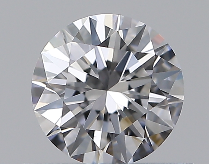0.5 CaratD-VS1 EX Cut Round Diamond