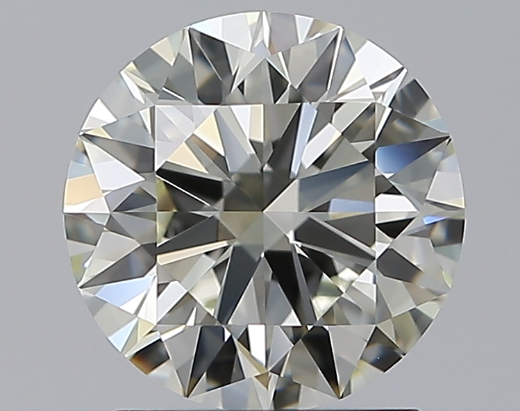 1.7 CaratL-VVS2 EX Cut Round Diamond