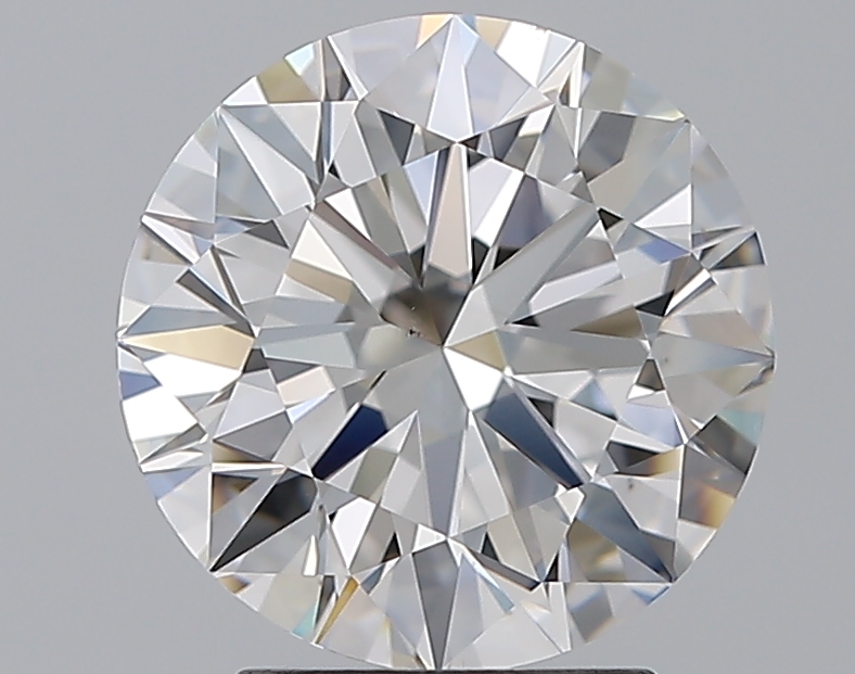 3.01 CaratE-VS2 EX Cut Round Diamond