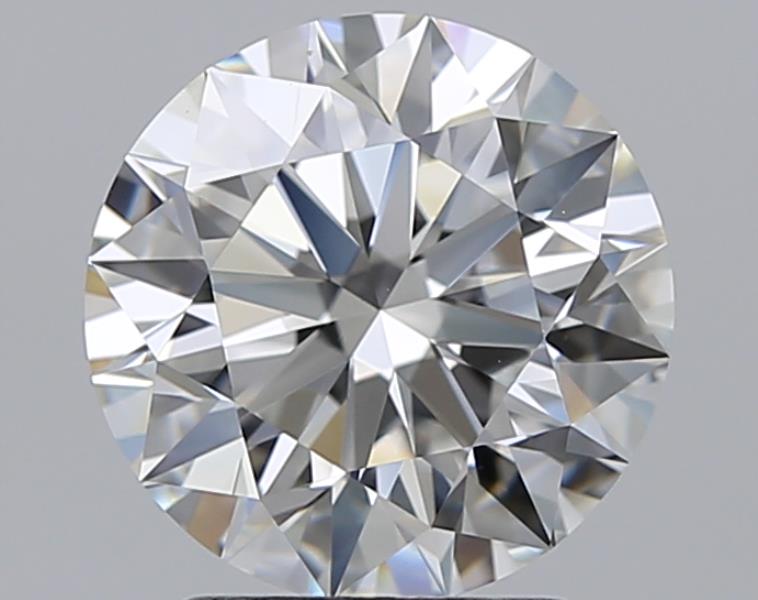 2.2 CaratF-VS1 EX Cut Round Diamond
