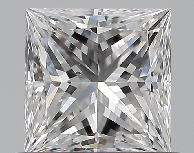 0.71 CaratE-SI1 - Cut Princess Diamond