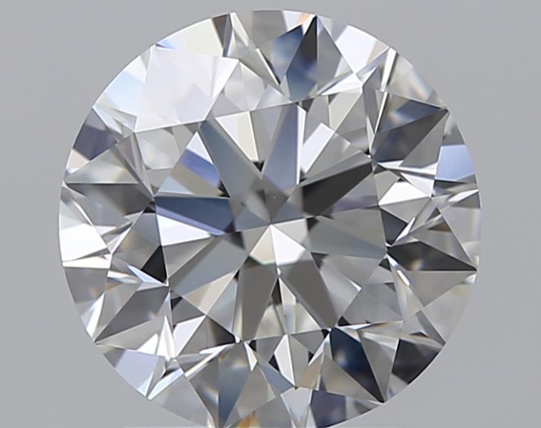 1.79 CaratF-VVS1 EX Cut Round Diamond