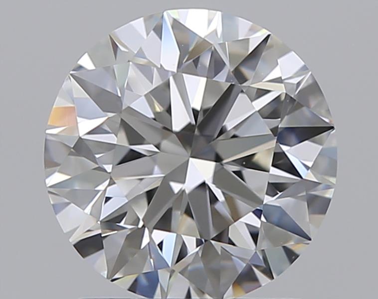 1.25 CaratF-VVS2 EX Cut Round Diamond