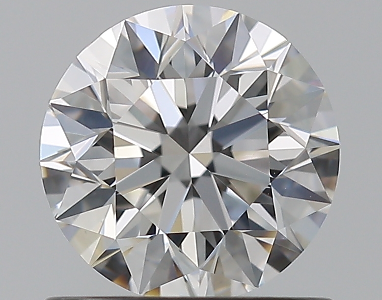 0.9 CaratE-VS1 EX Cut Round Diamond