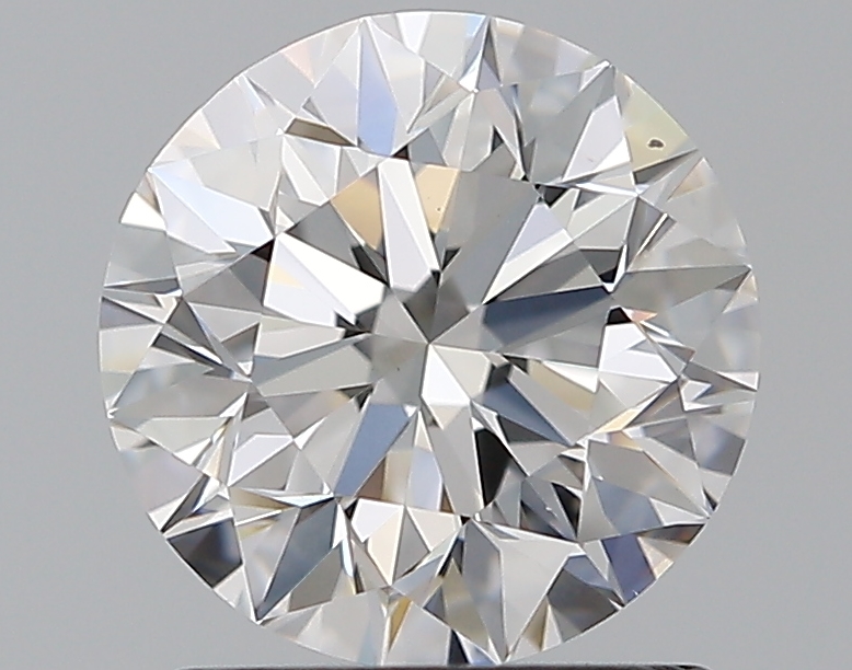 1.5 CaratD-VS2 EX Cut Round Diamond