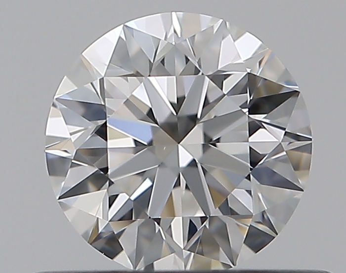 0.5 CaratF-VVS2 EX Cut Round Diamond