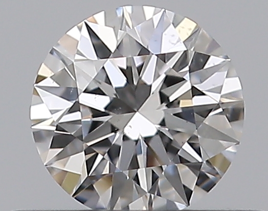 0.33 CaratE-SI1 EX Cut Round Diamond