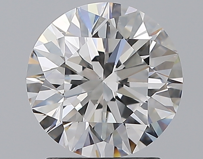 2.02 CaratE-VS2 EX Cut Round Diamond