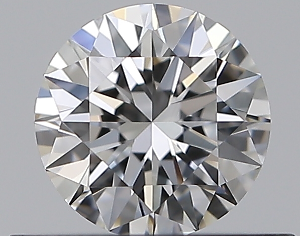 0.41 CaratF-VVS1 EX Cut Round Diamond
