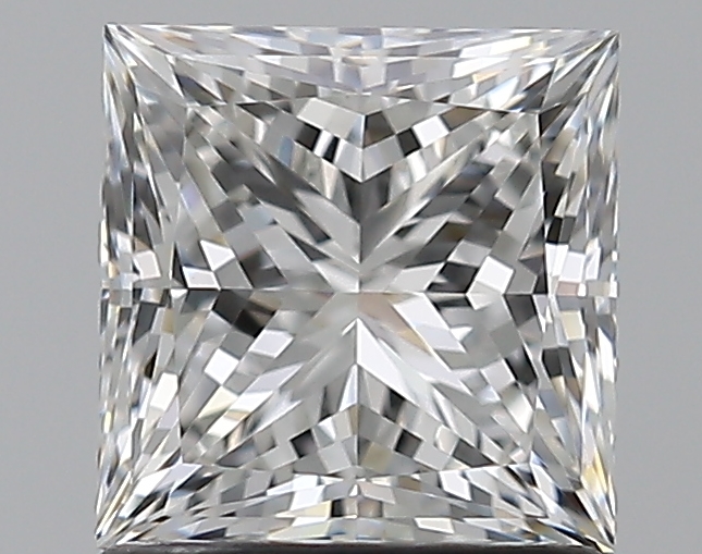 1.29 CaratF-VVS1 - Cut Princess Diamond