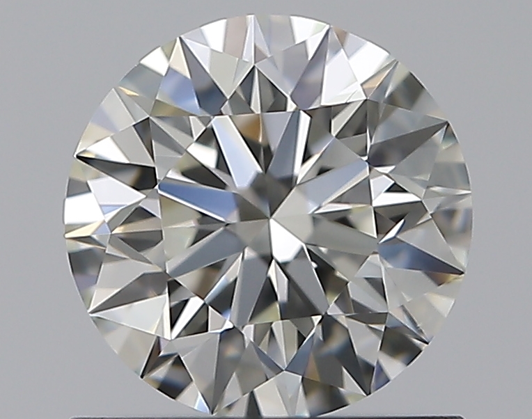0.83 CaratJ-VS2 EX Cut Round Diamond