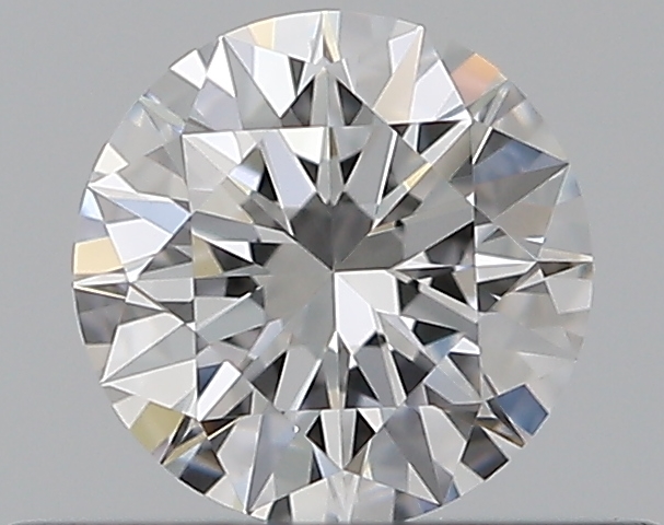 0.37 CaratD-VVS1 EX Cut Round Diamond