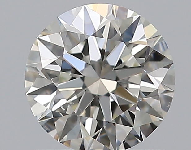 0.85 CaratJ-SI1 EX Cut Round Diamond