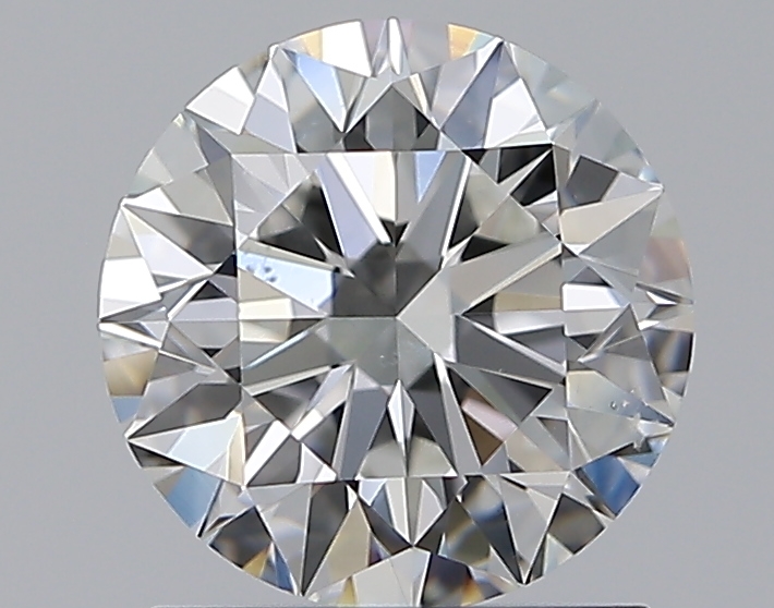 1.29 CaratG-SI1 EX Cut Round Diamond