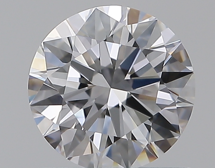 0.75 CaratE-VVS1 EX Cut Round Diamond