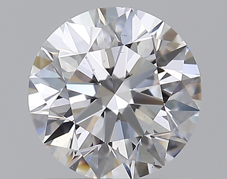 0.93 CaratD-VS2 EX Cut Round Diamond