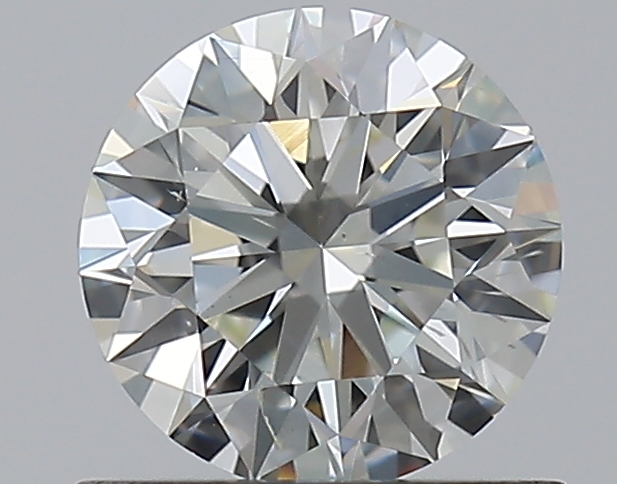 0.7 CaratK-SI2 EX Cut Round Diamond