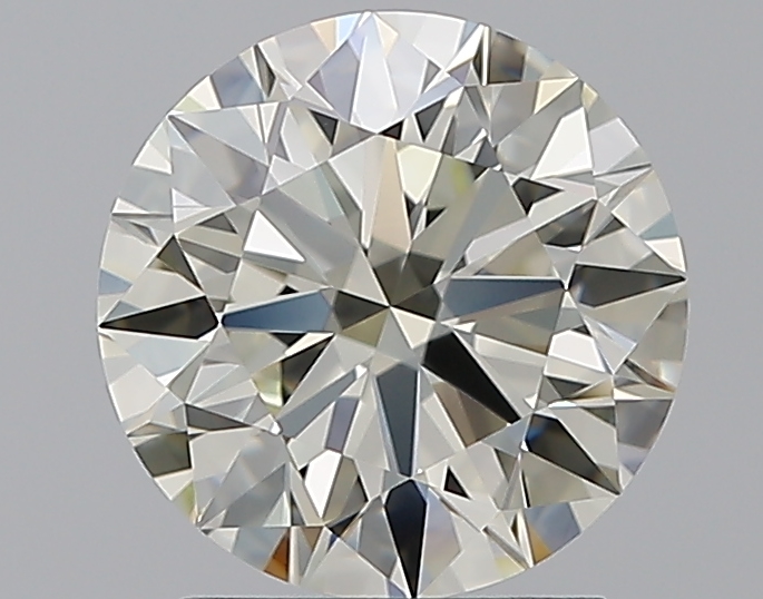 2.01 CaratL-VVS2 EX Cut Round Diamond