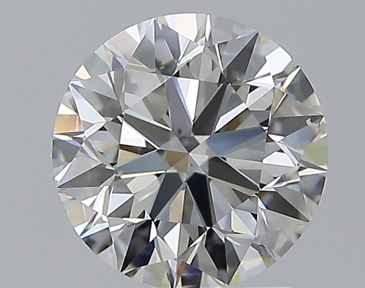 2 CaratJ-VS2 EX Cut Round Diamond