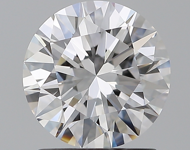 1.5 CaratD-VVS2 EX Cut Round Diamond