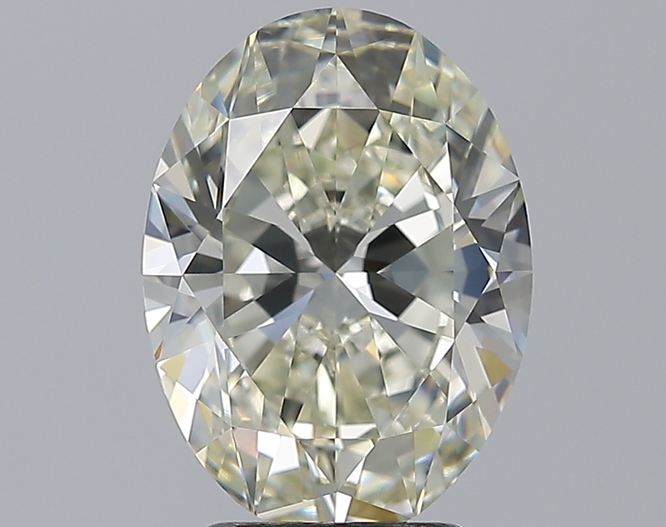 3.17 CaratJ-VVS1 - Cut Oval Diamond