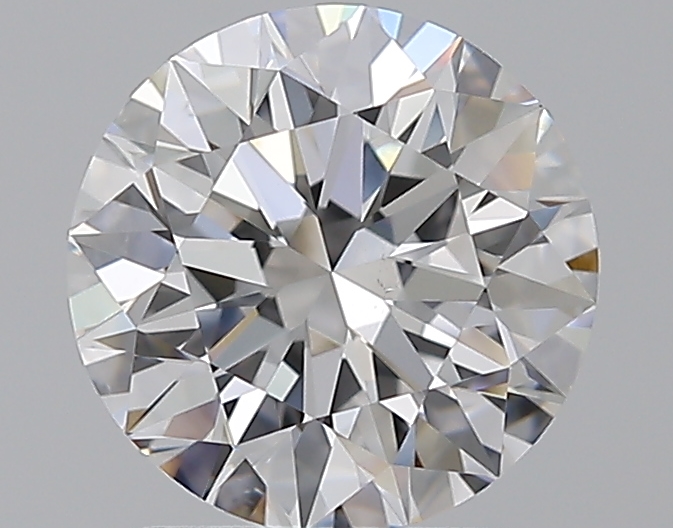 2.01 CaratE-VS2 EX Cut Round Diamond