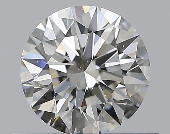 0.5 CaratJ-SI1 EX Cut Round Diamond