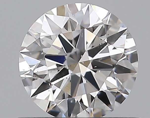 0.5 CaratD-SI1 EX Cut Round Diamond