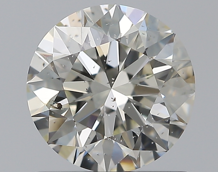 1 CaratK-SI2 EX Cut Round Diamond