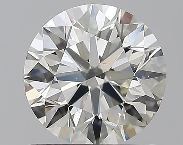0.9 CaratK-SI1 EX Cut Round Diamond