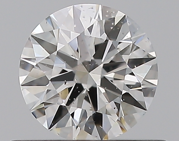0.5 CaratH-SI2 EX Cut Round Diamond